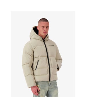 Black Bananas Heren winterjas block puffer