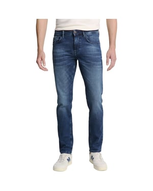 No Excess Denim, regular 711, stone used, str stone used den