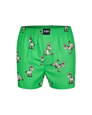 Happy Shorts Wijde boxershort ezel