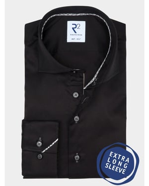 R2 Amsterdam Overhemd extra lange mouw nos.twill.xls.004/020