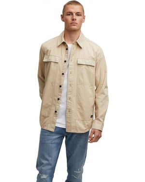 Denham Hunt overshirt rs sand