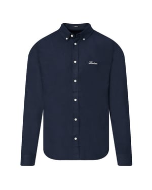 Denham Stefan casual overhemd met lange mouwen