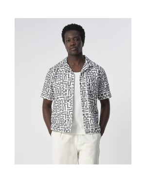 J.C. Rags casual overhemd met korte mouwen alberto