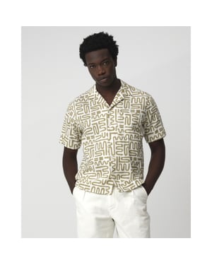 J.C. Rags casual overhemd met korte mouwen alberto