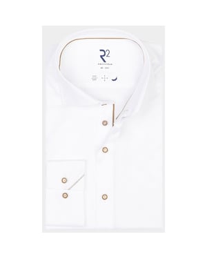 R2 Amsterdam Casual hemd lange mouw widespread nos.twill.008/004