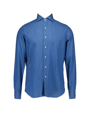 Xacus Washed shirt lange mouw overhemden 721ml/91118