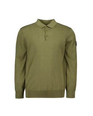 Airforce Polo met lange mouwen
