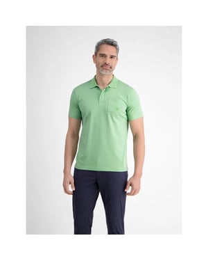 Lerros Heren polo 2553249 616 light peppermint