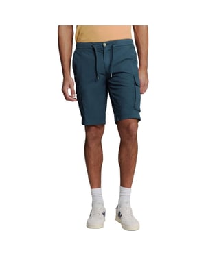 No Excess Short chino garment dyed twill stre night