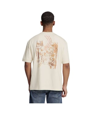 No Excess T-shirt crewneck melange placed pri offwhite