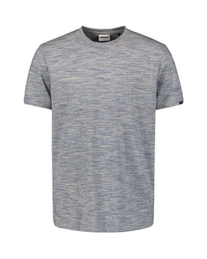 No Excess T-shirt crewneck multi coloured mel deep blue