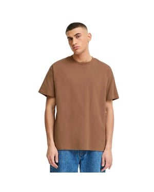 Solid Casual t-shirt heren