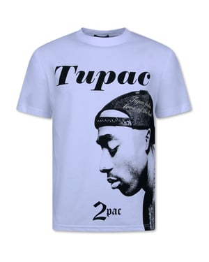 Top-Star 2pac t-shirt met opdruk