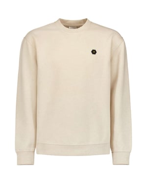 No Excess Sweater crewneck melange cement