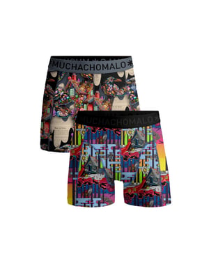 Muchachomalo Jongens 2-pack boxershorts redridinghood hansel