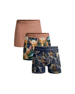 Muchachomalo Jongens 3-pack boxershorts pinocchio peter