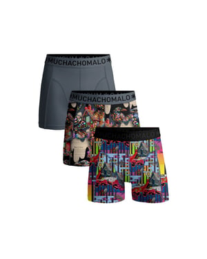 Muchachomalo Jongens 3-pack boxershorts redridinghood hansel