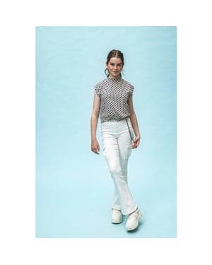 Looxs Revolution Jersey mouwloze top mediterrane voor meisjes in de kleur