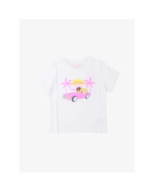 MC Saint Barth Meisjes t-shirt elly barbie in sb car