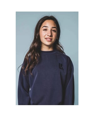 Looxs Revolution Super soft viscose sweater navy voor meisjes in de kleur