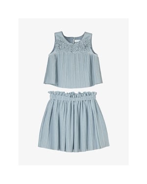 Abel & Lula Meisjes set rok pleated