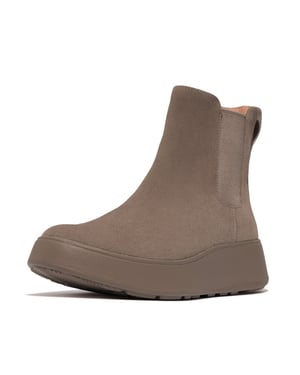 FitFlop F-mode suede flatform chelsea boots