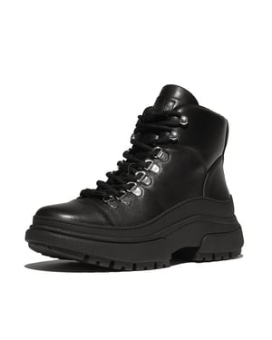 FitFlop Wylder lace up boot leather