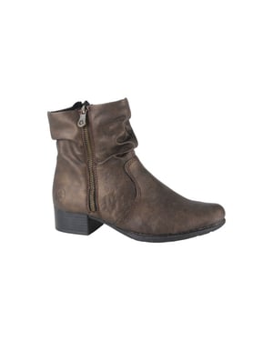 Rieker 78656-90 dames enkellaarzen gekleed