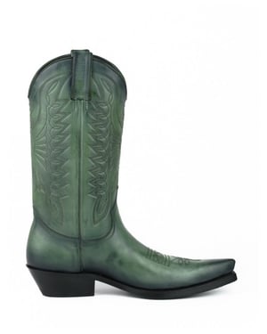 Mayura Boots Cowboy laarzen 1920-vintage verde