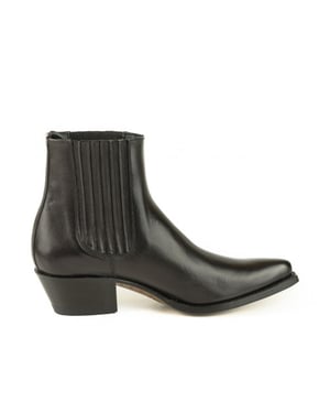 Mayura Boots Cowboy laarzen marie nappa-nappa negro velado