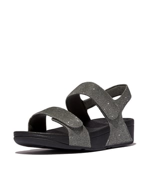 FitFlop Lulu adjustable shimmerlux back-strap sandals
