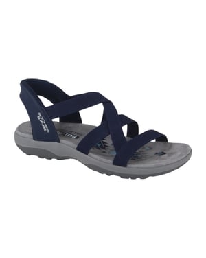 Skechers 163460 nvy dames sandalen sportief