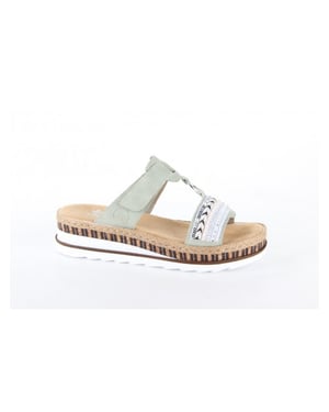 Rieker V79m6-52 dames slippers