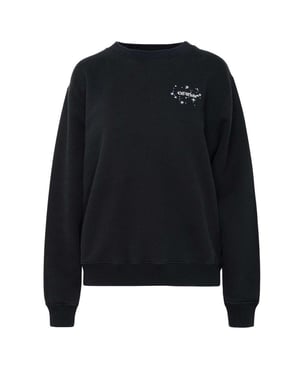 Off-white Bling Stars Arrow Reg Crewneck Zwart