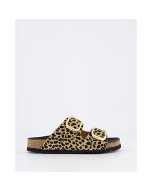 Scholl Dames noelle slipper leopard
