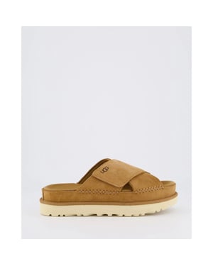 UGG Australia Dames goldenstar crossslide chestnut