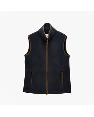 Joules Heritage Fleece Mens Gilet Navy