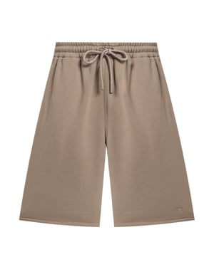 Off-white Ow Geborduurde Skate Sweatshorts Beige