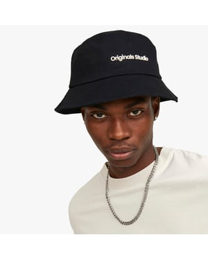 Jack & Jones Vesterbro Mens Bucket Hat Black