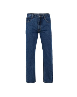 KAM Mens Jeans Regular Fit Cotton Denim Trousers