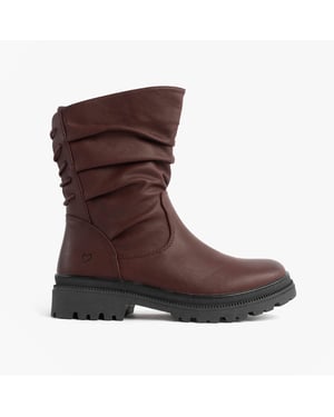 Heavenly Feet Gretel Womens Boots Burgundy