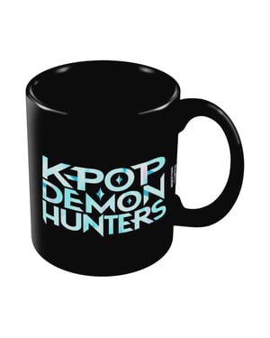 K-Pop Demon Hunters Mugg med logotyp (Svart)