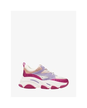 Steve Madden Dames sneakers privy sneaker plum peach lavender