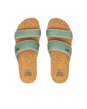Reef Slippers cushion vista hi cj5938 groen /