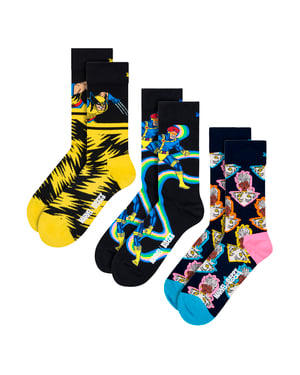 3-Pack X-Men Sokken Bundel Noviteit Sokken | Cadeau Idee