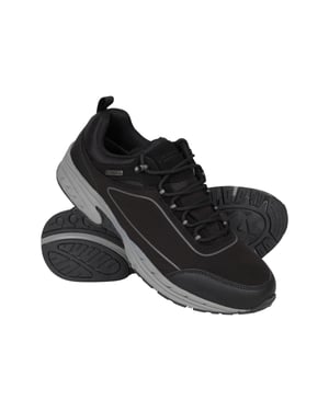 'Ramble' Mens Walking Shoes Waterproof Everyday Softshell IsoDry Charcoal