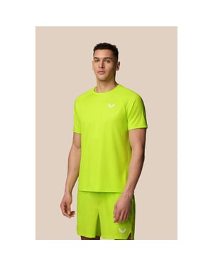 Castore Adapt T-Shirt Polyester Heren Groene Activewear T-Shirts