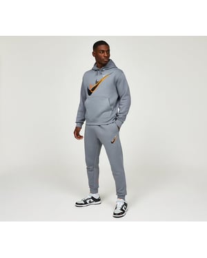 Nike Grey Moto Fleece Hooded Tracksuit