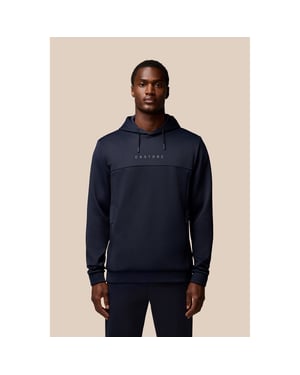 Castore Scuba Hoodie Polyester Heren Blauw Hooded Sweatshirt