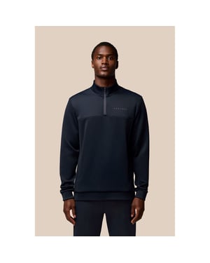 Castore Scuba 1/4 Zip Polyester Heren Blauw Sweatshirt